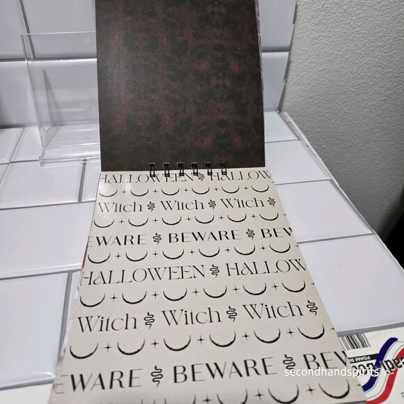 Dark Aesthetic Witchy Journal – Handmade Spiral Notebook ~ 30 pages Cardstock - Picture 6 of 15